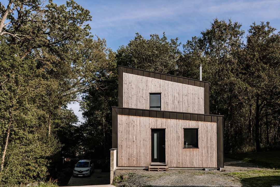 MAISON ECOLOGIQUE BOIS ET ZINC